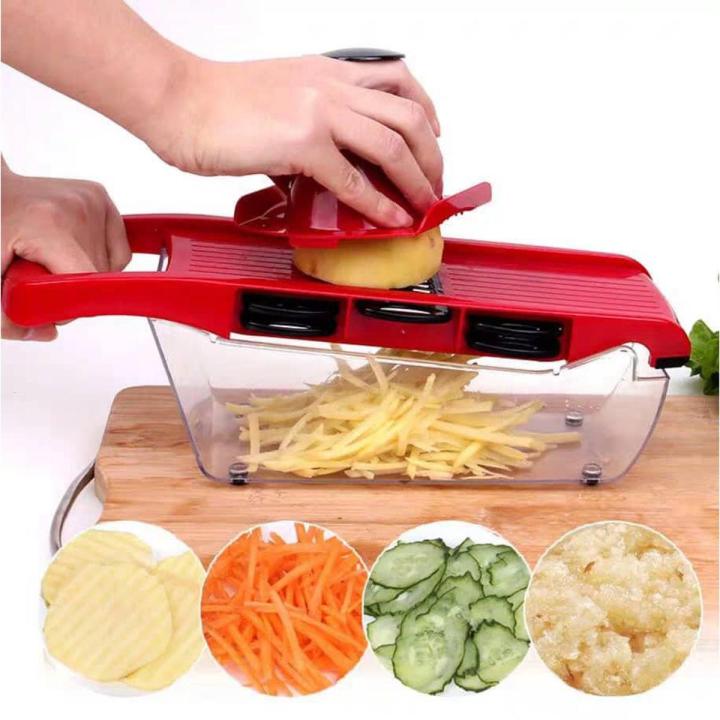 10 in 1 Vegetable Cutter Mandoline Slicer: Your All-in-One Kitchen Companion!