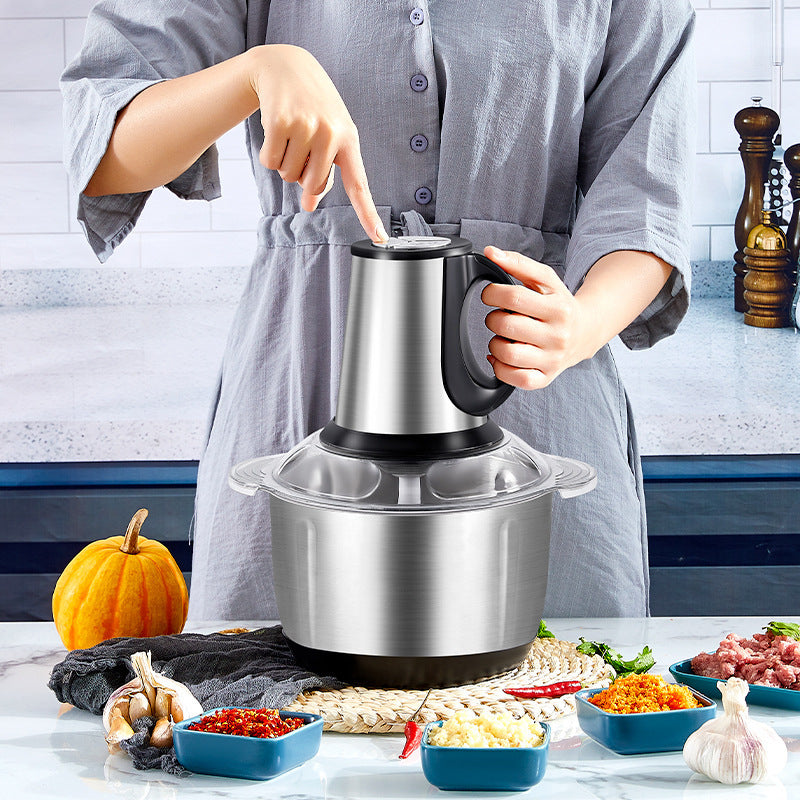 2-in-1 Food Processor & Electric Meat Grinder