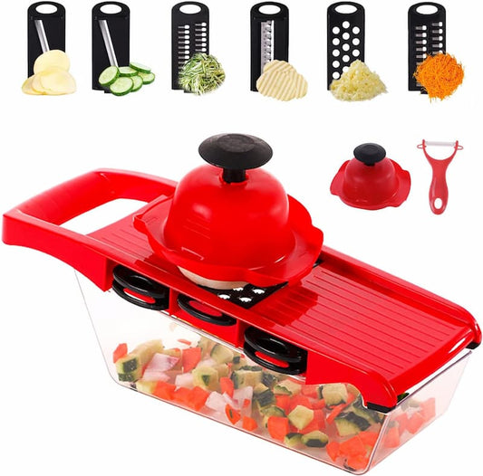 10 in 1 Vegetable Cutter Mandoline Slicer: Your All-in-One Kitchen Companion!